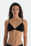 Siyah Basic Üçgen Formlu Bralet