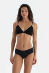 Siyah Basic Üçgen Formlu Bralet