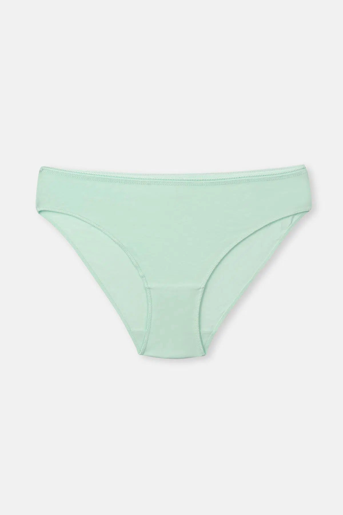Gül Kurusu-Mint Kadın 3'lü Desenli Brief Külot