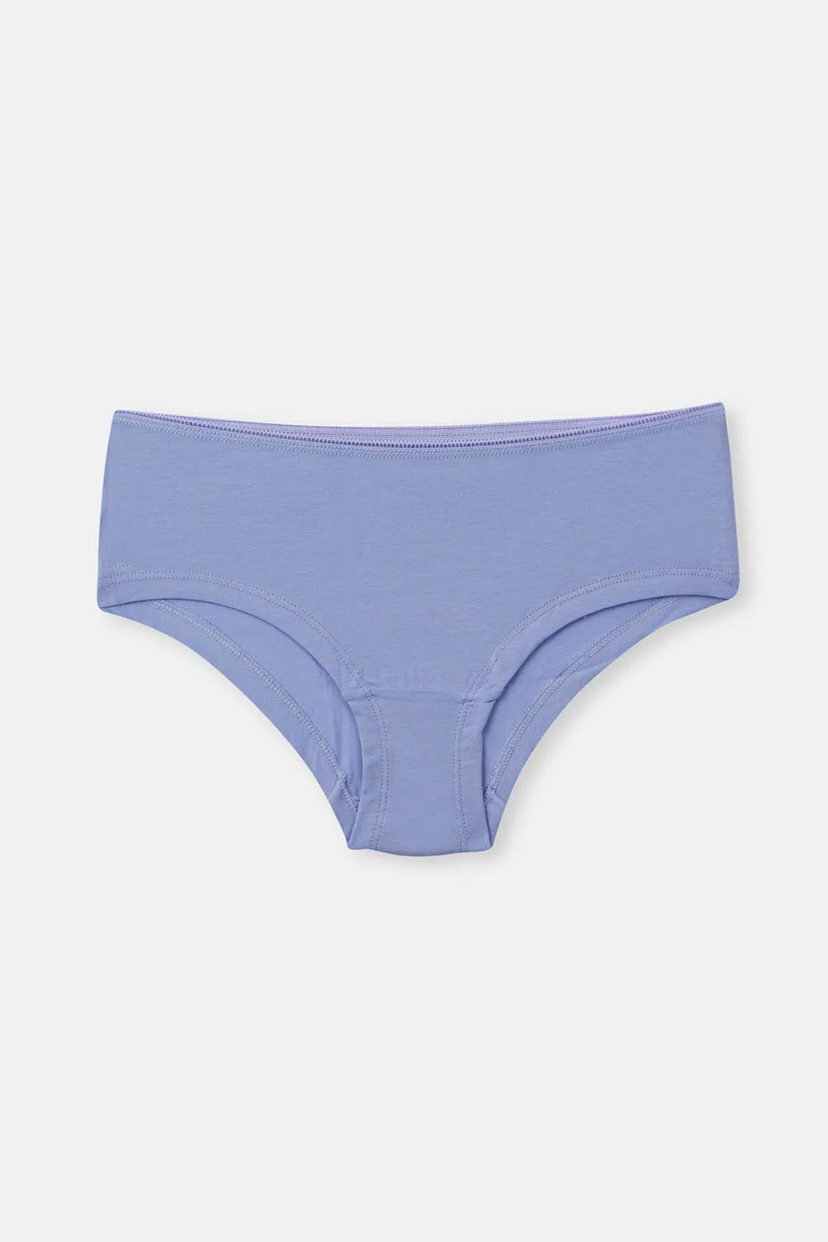 Gri-Mor-Soft Pembe Soft Kadın 3'lü Düz Hipster Külot
