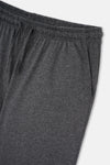 Antrasit Melanj Jogger Paça Örme Pantolon