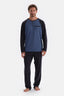 Indigo Yarım Patlı Reglan Kol Penye Modal Pijama Takımı