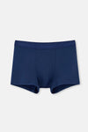 Lacivert Pamuk Desenli 2'li Boxer