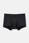 Siyah Micro Modal Desenli 2'li Boxer