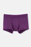 Mor Micro Modal Desenli Boxer