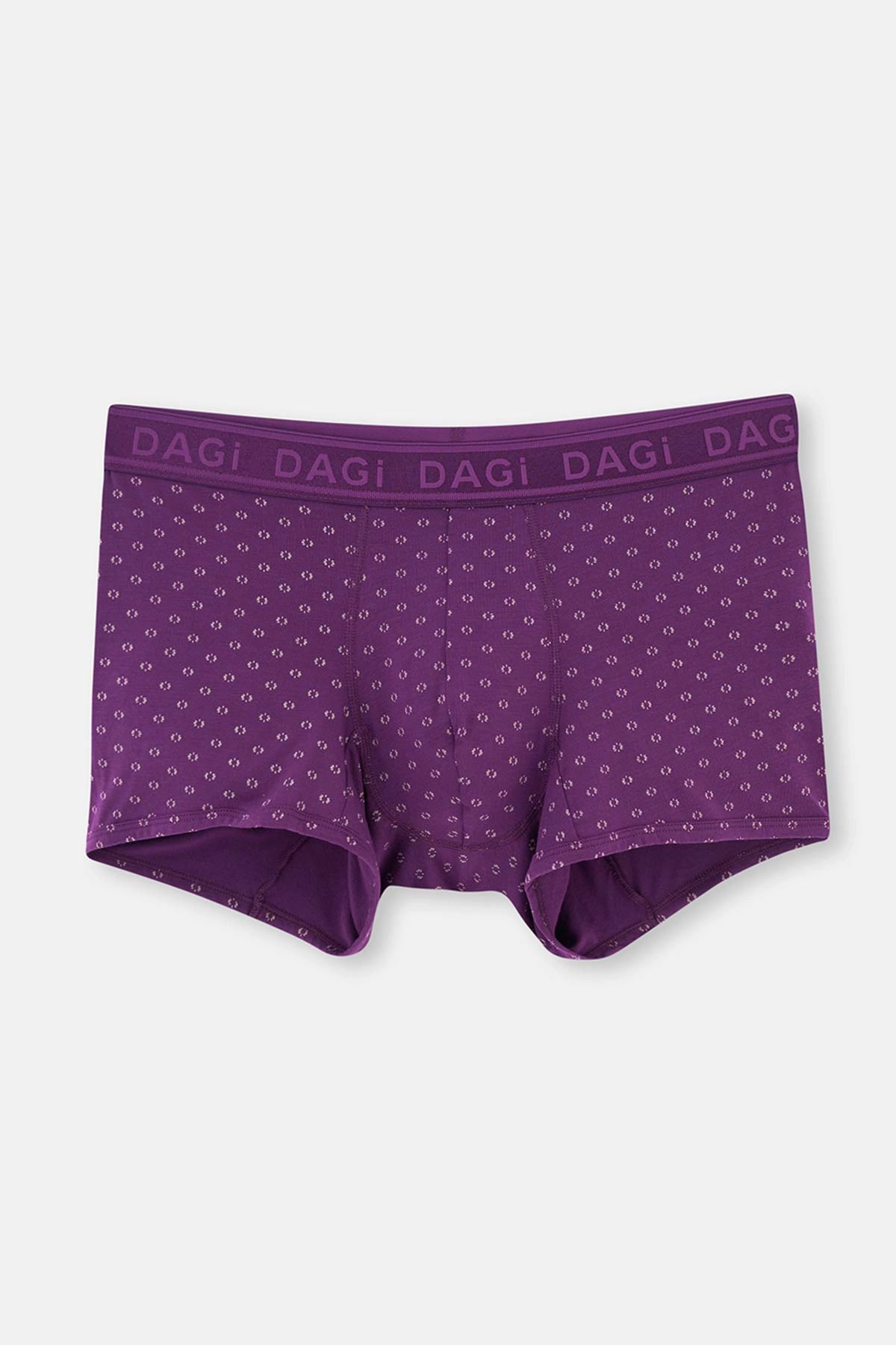 Mor Micro Modal Desenli Boxer