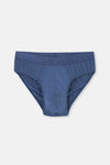 Indigo Düz Micro Modal Slip