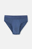 Indigo Düz Micro Modal Slip