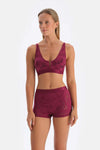 Mürdüm Dantelli Boyshort