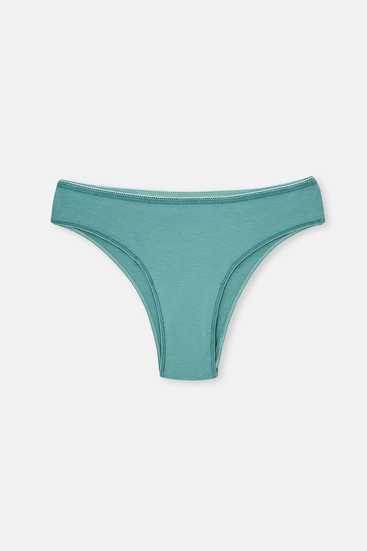 Multicolor Kadın 3'lü Desenli Pamuklu Brazilian Külot