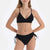 Siyah Yanı Büzgülü Bikini Alt