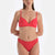 Kırmızı Düşük Bel Bikini Alt