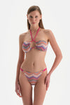 Pembe Düşük Bel Bikini Alt