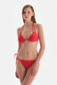 Kırmızı Spagetti Bikini Alt