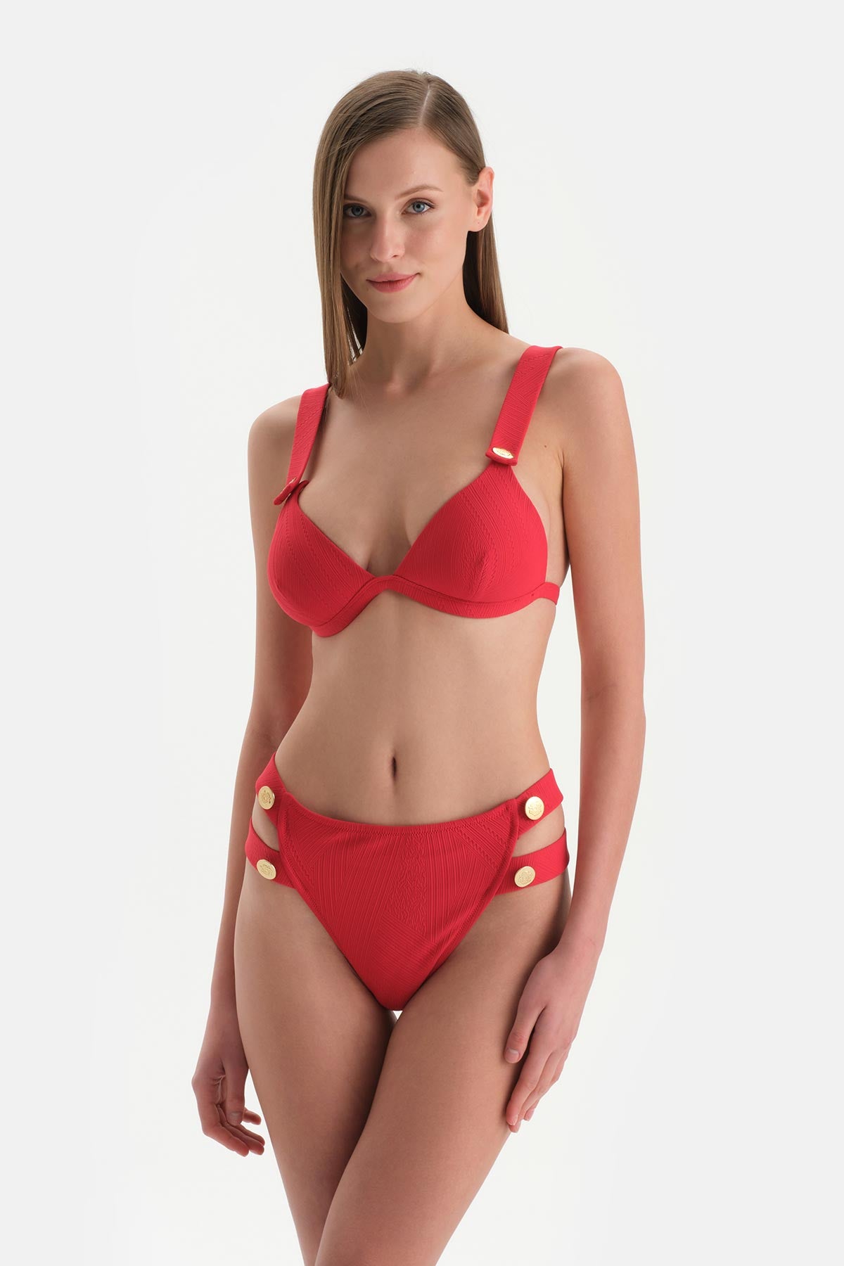 Kırmızı Brazılıan Bikini Alt