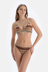 Kahverengi Düşük Bel Bikini Alt