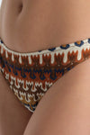 Kahverengi Düşük Bel Bikini Alt