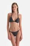 Lacivert Düşük Bel Bikini Alt