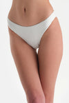 Beyaz Brazılıan Bikini Alt