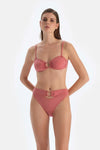 Gül Kurusu Straplez Bikini Üst