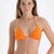 Turuncu Üçgen Balensiz Küçük Bikini Üst