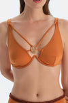 Açık Kahve Balenli Bikini Üst