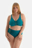 Yeşil Korseli Toparlayıcı Bikini Üst