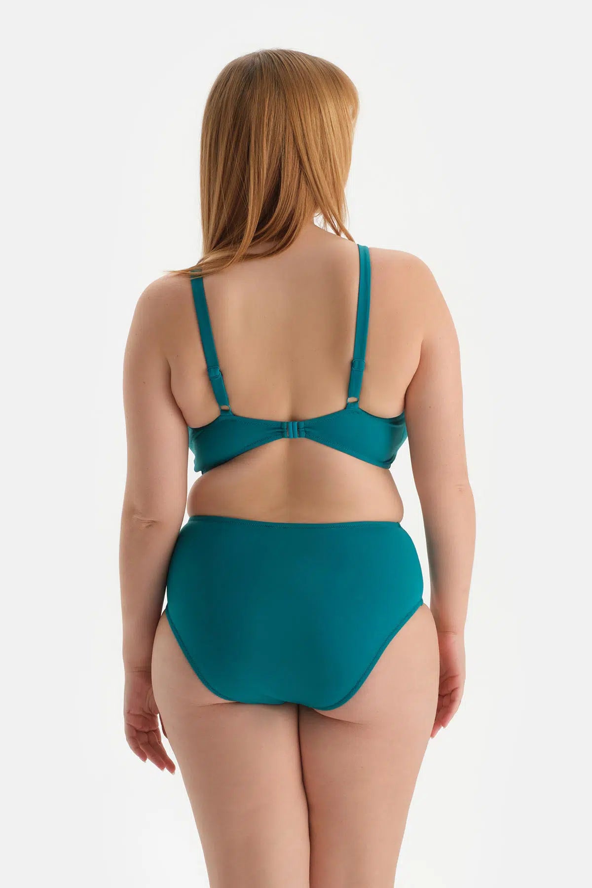Yeşil Korseli Toparlayıcı Bikini Üst