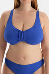 Sax Mavisi Korseli Toparlayıcı Bikini Üst