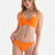 Turuncu Kaplı Balenli Bikini Üstü