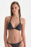 Lacivert Üçgen Bikini Üst