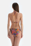 Mor Üçgen Küçük Bikini Üst