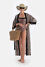 Kahverengi Uzun Kimono