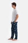 Beyaz Erkek O Yaka Pijama Takımı