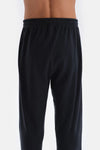 Lacivert Düz Paça Pijama Alt