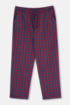 Multicolor Ekose Dokuma Pantolon