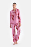Multicolor Kadın Gömlek Pijama Takımı