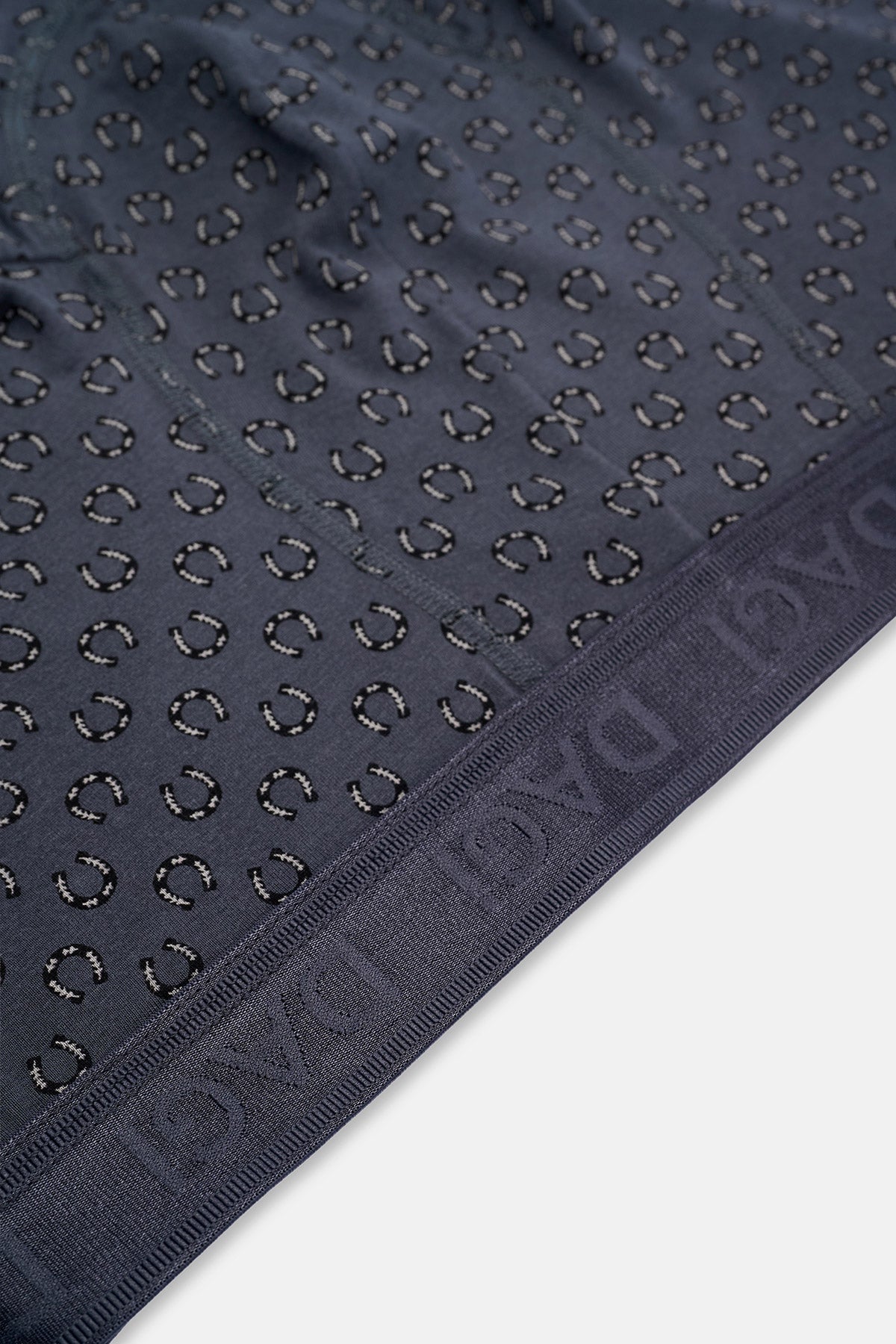 Gri-Siyah 2'li Desenli Micro Modal Boxer