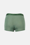 Yeşil 3'lü Desenli Micro Modal Boxer