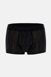 Gri-Siyah 3'lü Desenli Micro Modal Boxer