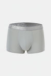 Mavi 3'lü Desenli Micro Modal Boxer