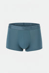 Mavi 3'lü Desenli Micro Modal Boxer