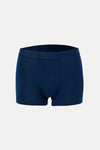 Lacivert 2'li Desenli Pamuk Boxer