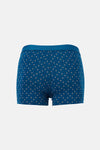 Lacivert 2'li Desenli Pamuk Boxer