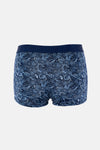 Lacivert-Mavi 4210 3'lü Desenli Micro Modal Boxer
