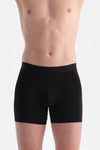 Siyah 5210 Düz Pamuk Boxer