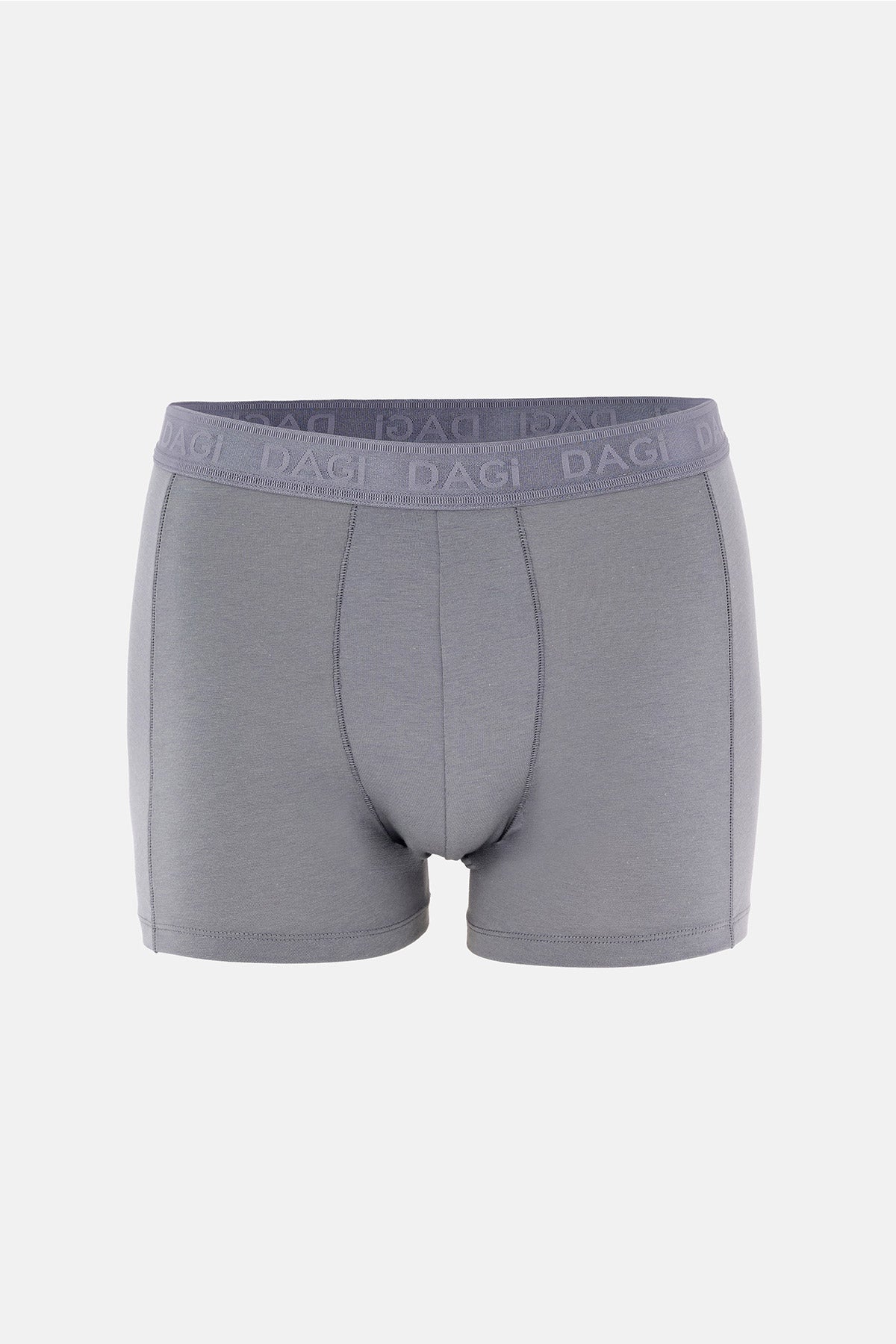 Gri Düz Micro Modal Boxer