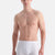 Beyaz Kumaş Kaplama Basic Boxer