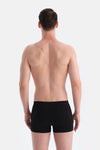 Siyah Kumaş Kaplama Basic Boxer