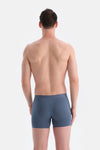 Indigo Düz Micro Modal Boxer